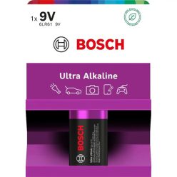 Bosch 6LR61UA1B00 ultra alkáli elem 9V 1db