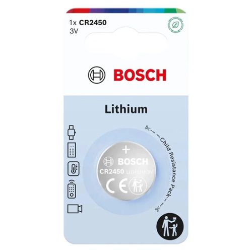 Bosch CR2450B100 lítium gombelem 1db