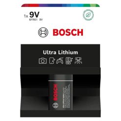 Bosch 6FR61UL1B00 ultra lítium elem 9V 1db