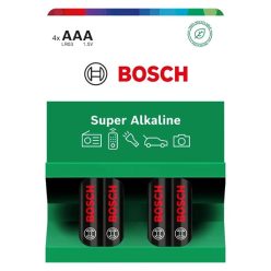 Bosch LR03SA4B/00 szuper alkáli elem AAA 4db