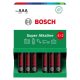 Bosch LR03SA6B/00 szuper alkáli elem AAA 6db
