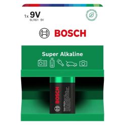 Bosch 6LR61SA1B00 szuper alkáli elem 9V 1db