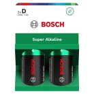 Bosch LR20SA2B00 szuper alkáli elem D 2db