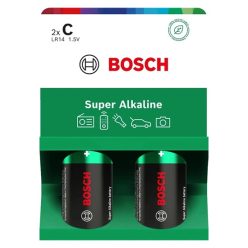 Bosch LR14SA2B/00 szuper alkáli elem C 2db