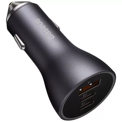 Baseus CGJP010013 autós töltő USB+2 TYPE-C aljzat 65W