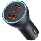 Baseus CGJP010013 autós töltő USB+2 TYPE-C aljzat 65W