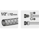 Extol Premium 8876061 Extol Premium tömlővéges, 3/4", réz kerti kifolyócsap