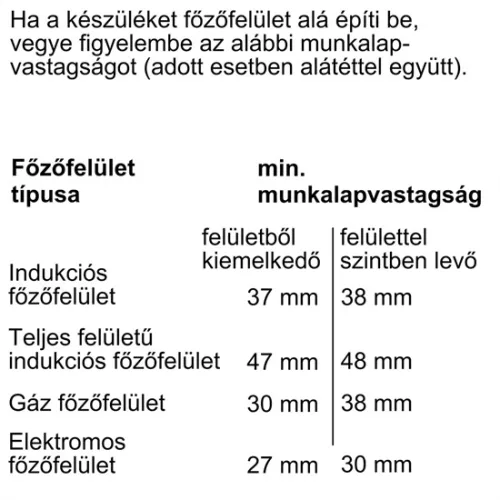 Bosch HBG7721B2 beépíthető sütő