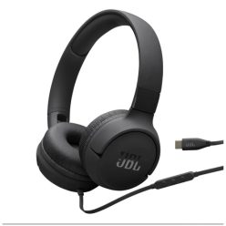 JBL T520CBLK  USB-C vezetékes fejhallgató