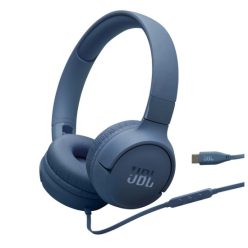 JBL T520CBLU USB-C vezetékes fejhallgató