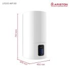 Ariston Lydos WIFI 80 V 1,8K EU vízmelegítő