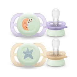   Philips SCF075/07 Avent Soother ultra start Nighttime játszócumi