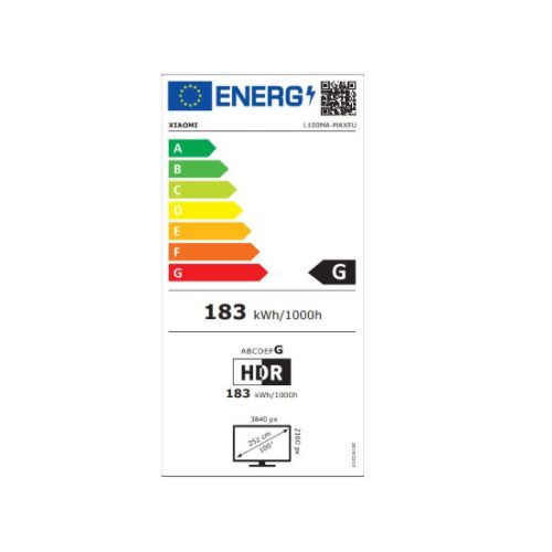 Xiaomi ELA5692EU MAX 2025 100" UHD QLED Google Smart TV