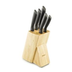 Tefal K221S644 késkészlet fa tartóval, 5 részes