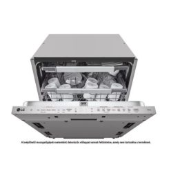 LG DB476TXS QuadWash™ beépíthető gőzös mosogatógép