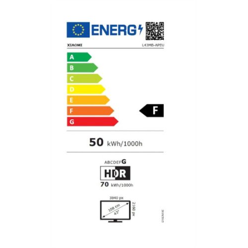 Xiaomi ELA5956EU A PRO 2026 43" UHD QLED Google Smart TV