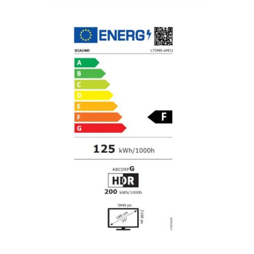 Xiaomi ELA5840EU A PRO 2026 75" UHD QLED Google Smart TV