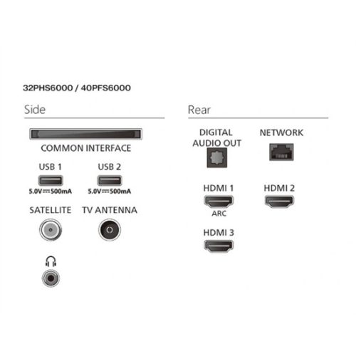 Philips 32PHS6000/12HD LED Smart TV