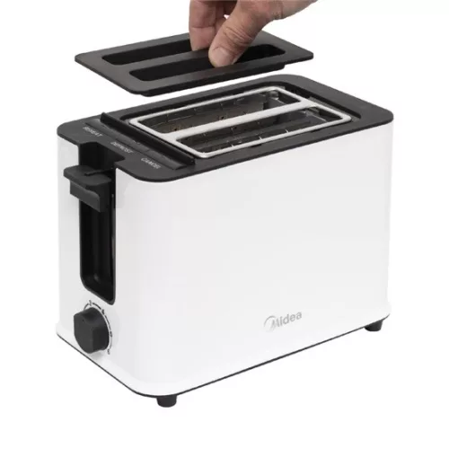 Midea MT-RP2L09W kenyérpirító, 800-950W, cooltouch