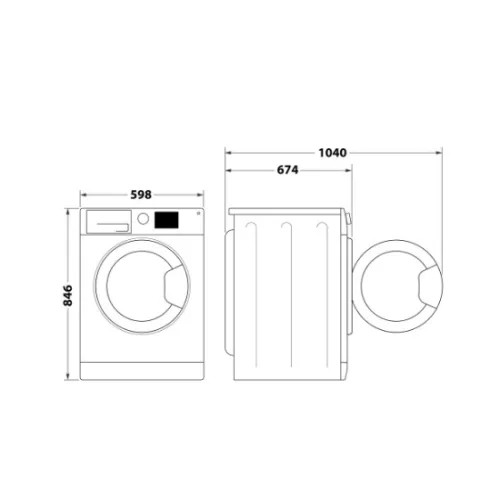 Whirlpool WP C10X WBS EE szárítógép