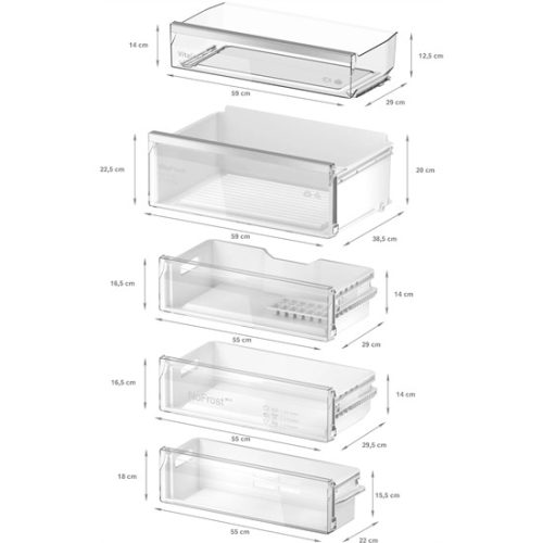 Bosch KBN96ADD0 beépíthető alulfagyasztós hűtőszekrény