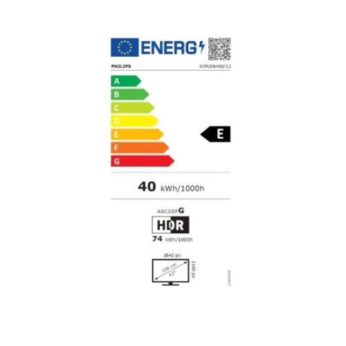 Philips 43PUS8400/12 UHD Ambilight Smart QLED TV