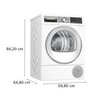 Bosch WQG245DREU hőszivattyús szárítógép