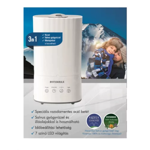 Vivamax UG236 Salty-Air 3in1 ultrahangos párásító