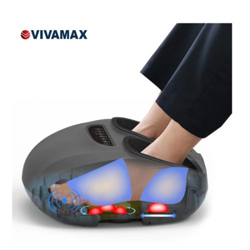 Vivamax FE-5318 légpárnás lábmasszírozó készülék hőterápiával