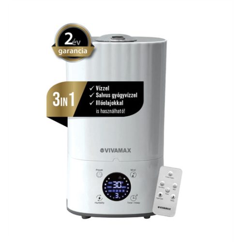 Vivamax UG336  Salty-Air Premium 3in1 ultrahangos párásító