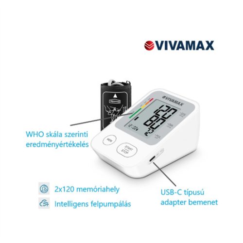Vivamax C03A felkaros vérnyomásmérő