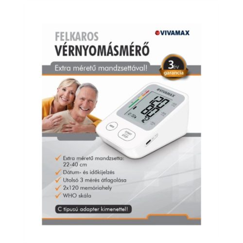 Vivamax C03A felkaros vérnyomásmérő