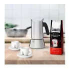 Bialetti 7254/CN VENUS 4 személyes, indukciós, kotyogós kávéfőző, inox