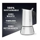 Bialetti 7254/CN VENUS 4 személyes, indukciós, kotyogós kávéfőző, inox