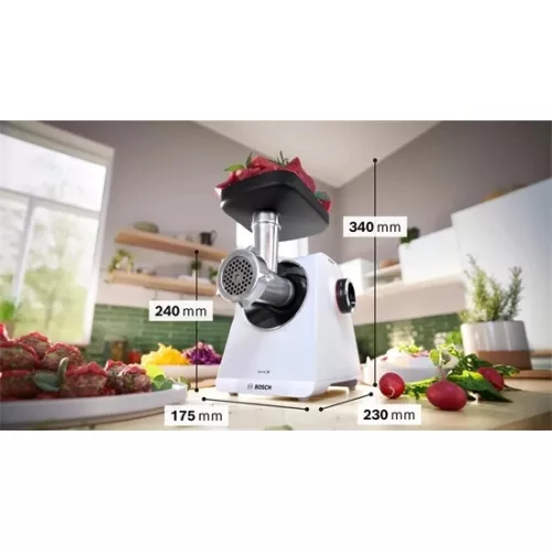 Bosch MFWS607W Serie 6 multipower 2100 W fehér húsdaráló
