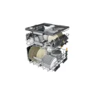 Whirlpool W7F HS41 X mosogatógép