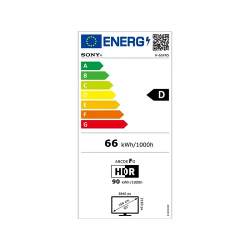 Sony K65XR55B.CEI UHD MiniLED Google Smart TV