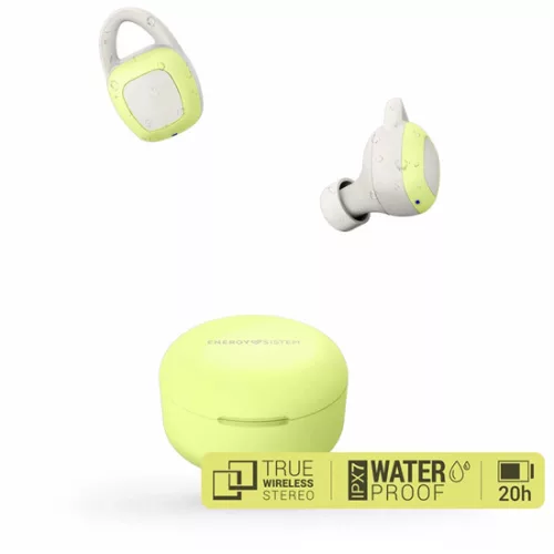 Energy Sistem EN 447602 Earphones Sport 6 True Wireless fülhallgató, lime