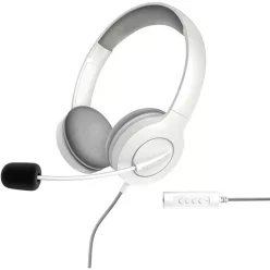   Energy Sistem EN 452156 Headset Office 3 mikrofonos fejhallgató, fehér