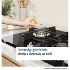 Bosch PRP6A6H40 beépíthető gázfőzőlap