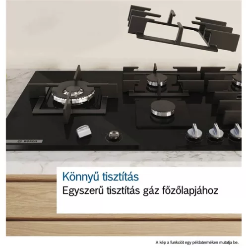 Bosch PRP6A6H40 beépíthető gázfőzőlap