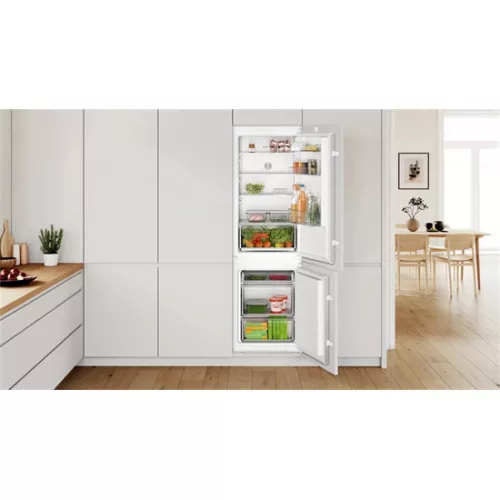 Bosch KIV865SE0 Serie 2 beépíthető alulfagyasztós hűtőszekrény