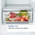 Bosch KIN865SE0 beépíthető alulfagyasztós hűtőszekrény