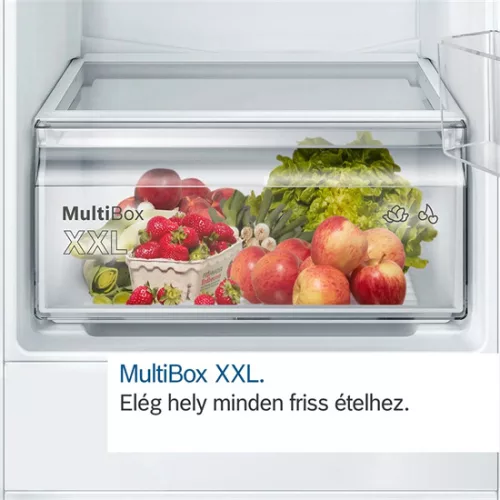 Bosch KIN865SE0 beépíthető alulfagyasztós hűtőszekrény