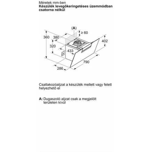 Bosch DWK87FN60 páraelszívó