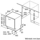 Bosch SBH4ECX28E beépíthető mosogatógép