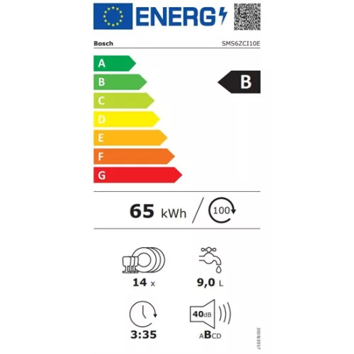 Bosch SMS6ZCI10E mosogatógép