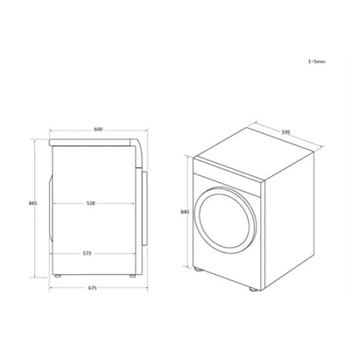 Haier HD80-A3959-S S I-Pro Series 5 hőszivattyús szárítógép