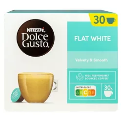 Nescafe Flat White XL Dolce Gusto® kávékapszula, 30 db