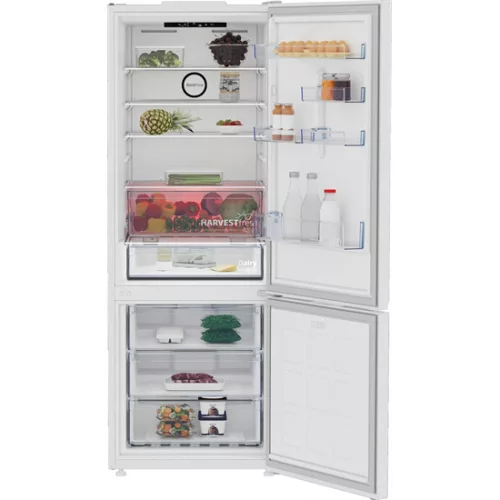 Beko B3RCNE564HW alulfagyasztós hűtőszekrény